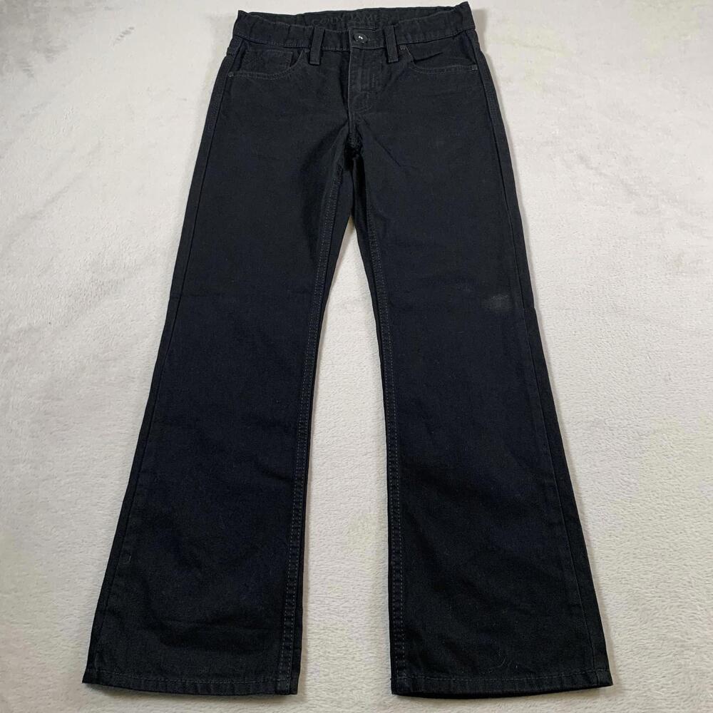 Cody James Jeans Womens 12 Black Bootcut 100% Cotton Regular Flare Western Pants